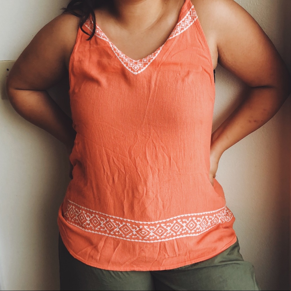Orange tank